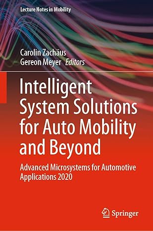intelligent system solutions for auto mobility and beyond advanced microsystems for automotive applications