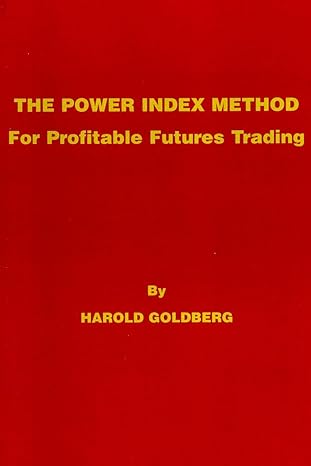 the power index method 1st edition harold goldberg 0930233735, 978-0930233730