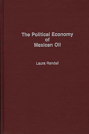the political economy of mexican oil 1st edition laura randall 0275933725, 978-0275933722