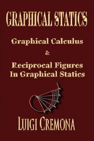 graphical statics graphical calculus and reciprocal figures in graphical statics 1st edition luigi cremona