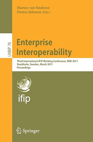 enterprise interoperability third international ifip working conference iwei 2011 stockholm sweden march 23