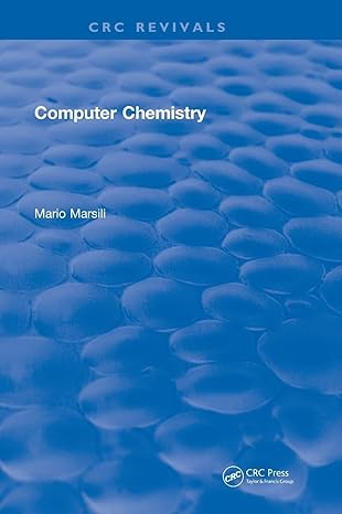 computer chemistry 1st edition mario marsili 1138105015, 978-1138105010
