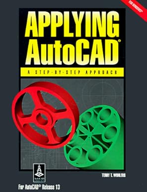 applying autocad 1st edition terry r wohlers 002677142x, 978-0026771429