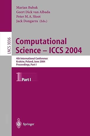computational science iccs 2004 4th international conference kraka w poland june 6 9 2004 proceedings part i