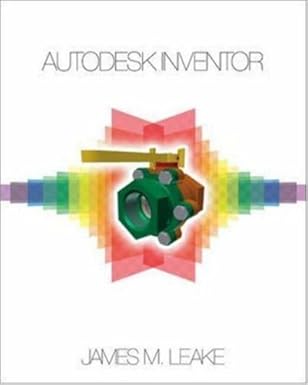 autodesk inventor w/cd 1st edition james leake 0072922370, 978-0072922370
