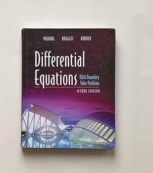 differential equations with boundary value problems 1st edition john polking ,al boggess ,david arnold