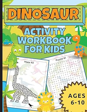 dinosaur activity workbook for kids ages 6 10 1st edition natalie abkarian cimini ,leonardo cimini