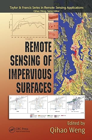 remote sensing of impervious surfaces 1st edition qihao weng 1420043749, 978-1420043747