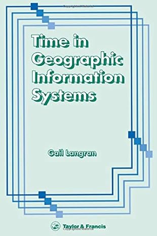 time in geographic information systems 1st edition gail kucera 0748400036, 978-0748400034