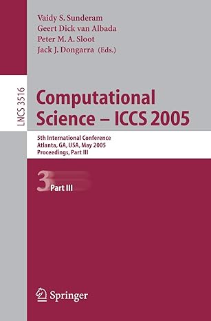 computational science iccs 2005 5th international conference atlanta ga usa may 22 25 2005 proceedings part