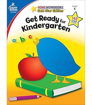 carson dellosa get ready for kindergarten workbook 64pgs 1st edition carson dellosa education 1604187719,