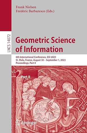 geometric science of information 6th international conference gsi 2023 st malo france august 30 a september 1