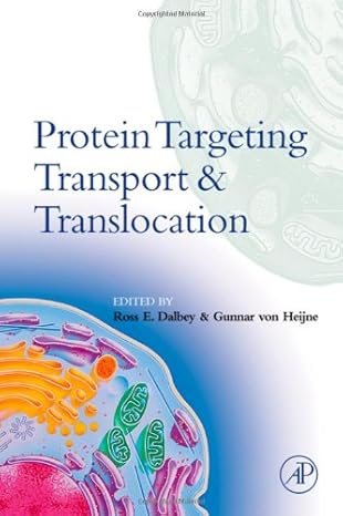 protein targeting transport and translocation 1st edition ross dalbey ,gunnar von heijne 012200731x,