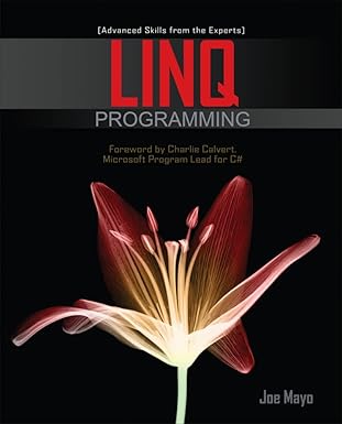 linq programming 1st edition joe mayo 0071597832, 978-0071597838