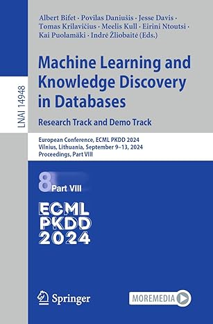 machine learning and knowledge discovery in databases research track and demo track european conference ecml