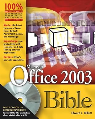 microsoft office 2003 bible 1st edition edward willett ,allen wyatt ,bill rodgers 0764539493, 978-0764539497