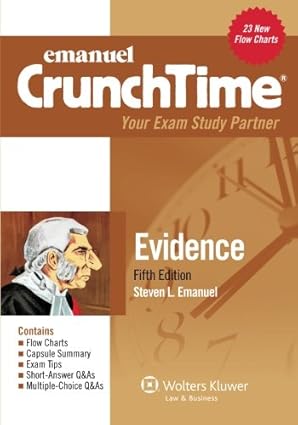 evidence 1st edition steven l emanuel 1454824891, 978-1454824893
