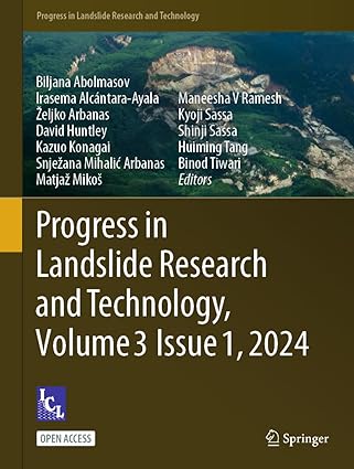 progress in landslide research and technology volume 3 issue 1 2024 1st edition biljana abolmasov ,irasema