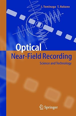 optical near field recording science and technology 1st edition junji tominaga ,takashi nakano 354022128x,