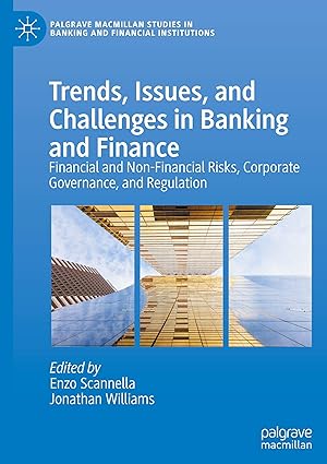trends issues and challenges in banking and finance financial and non financial risks corporate governance