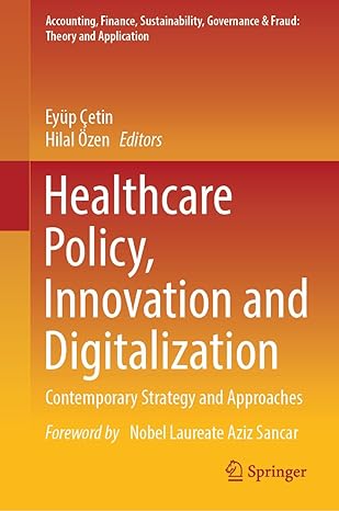 healthcare policy innovation and digitalization contemporary strategy and approaches 1st edition eya 1/4p a
