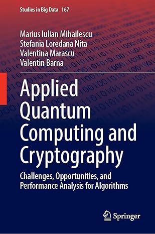 applied quantum computing and cryptography challenges opportunities and performance analysis for algorithms