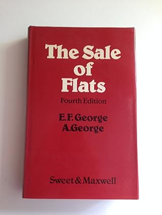 the sale of flats 1st edition edward f george 0421228105, 978-0421228108