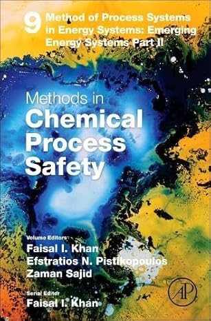 method of process systems in energy systems emerging energy systems part ii 1st edition faisal irshad khan