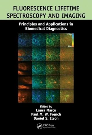 fluorescence lifetime spectroscopy and imaging principles and applications in biomedical diagnostics 1st