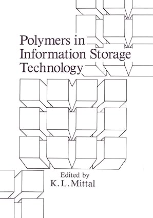 polymers in information storage technology 1st edition k l mittal 0306433907, 978-0306433900