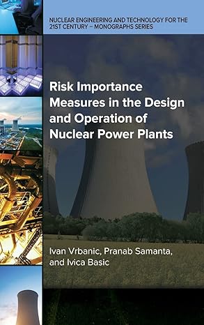 risk importance measures in the design and operation of nuclear power plants monograph 1st edition ivan