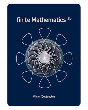 bundle finite mathematics 5th + enhanced webassign start smart guide for students + enhanced webassign