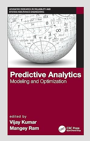 predictive analytics 1st edition vijay kumar ,mangey ram 036753746x, 978-0367537463