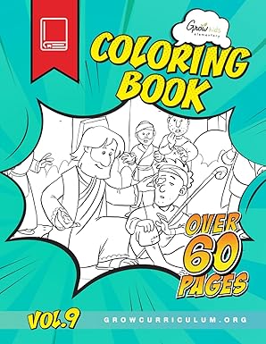 elementary grow kids coloring book over 60 coloring pages and activities inspired by the bible 1st edition