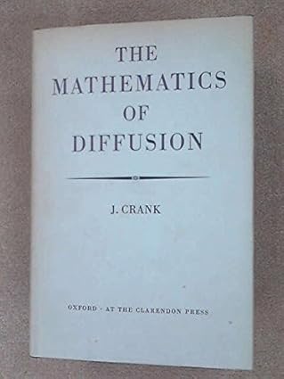 the mathematics of diffusion 1st edition j crank 0198533071, 978-0198533078