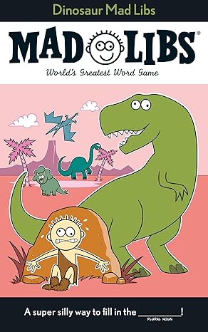 dinosaur mad libs worlds greatest word game 1st edition roger price ,mad libs 0843179007, 978-0843179002