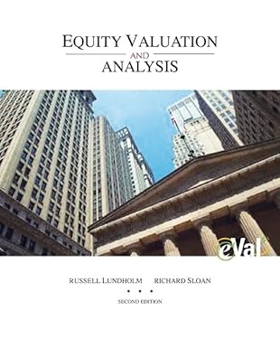 mp equity valuation and analysis with eval cd and pass code card 1st edition russell lundholm ,richard sloan