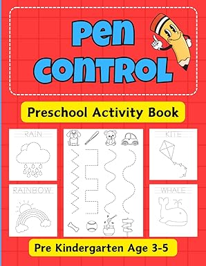 pen control preschool activity book pre kindergarten age 3 5 1st edition stellita jane 8397171371,