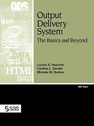 output delivery system the basics and beyond 1st edition lauren e haworth ,cynthia l zender ,michele m burlew