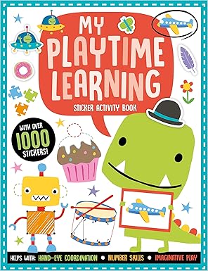 my playtime learning sticker activity book 1st edition elanor best ,make believe ideas 1789479975,