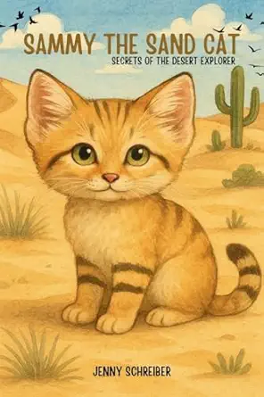 sammy the sand cat secrets of the desert explorer fun animal facts for beginner readers age 4 8 1st edition
