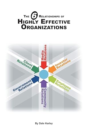 the 6 relationships of highly effective organizations 1st edition dale harley 1525539116, 978-1525539114