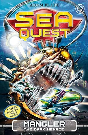 sea quest mangler the dark menace book 8 1st edition adam blade 1408324148, 978-1408324141
