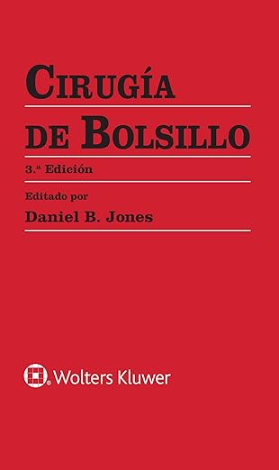 ciruga a de bolsillo 1st edition daniel b jones md ms 8419663840, 978-8419663849
