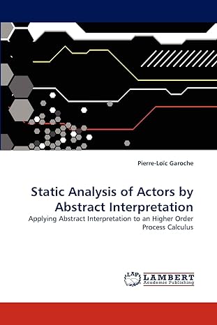 static analysis of actors by abstract interpretation applying abstract interpretation to an higher order