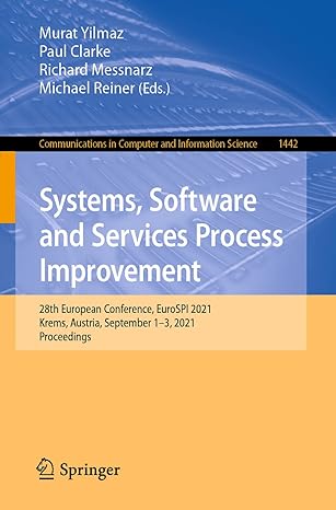 systems software and services process improvement 28th european conference eurospi 2021 krems austria