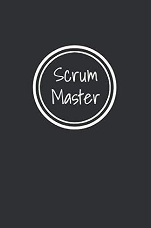 scrum master scrum agile notebook for tracking project and daily scrum details 1st edition carbeneight it