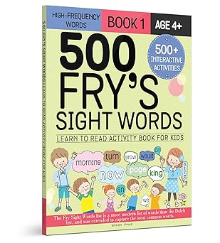 500 frya s sight words book 1 1st edition wonder house books 9354409865, 978-9354409868