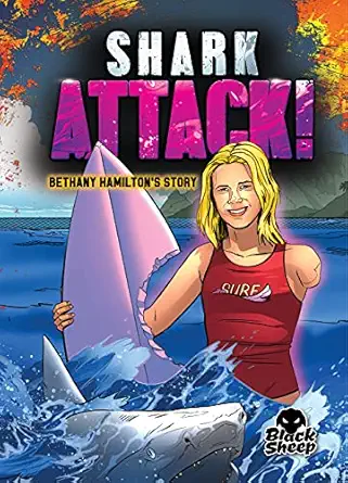 shark attack bethany hamiltons story 1st edition blake hoena ,tate yotter 1648345050, 978-1648345050
