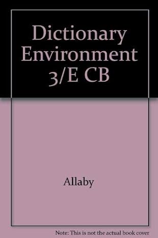dictionary of the environment 1st edition michael allaby 081470591x, 978-0814705919